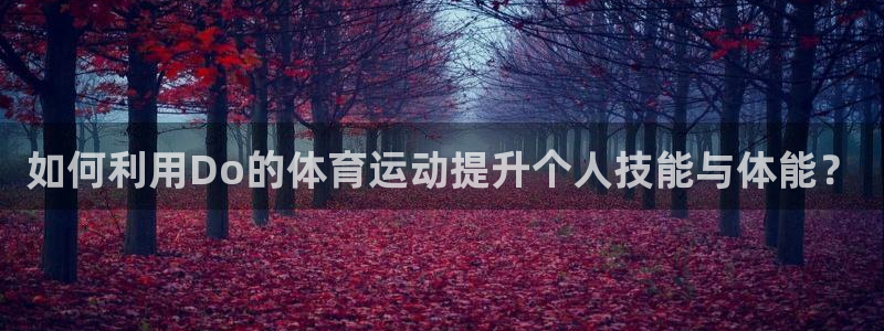 哈哈体育下载：如何利用Do的体育运动提升个人技能与体能？